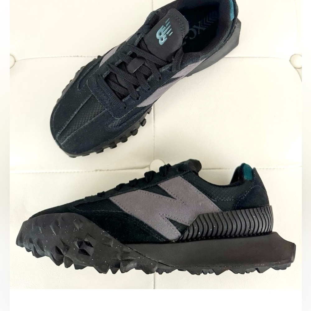 New Balance XC-72 trainer shoes Triple black